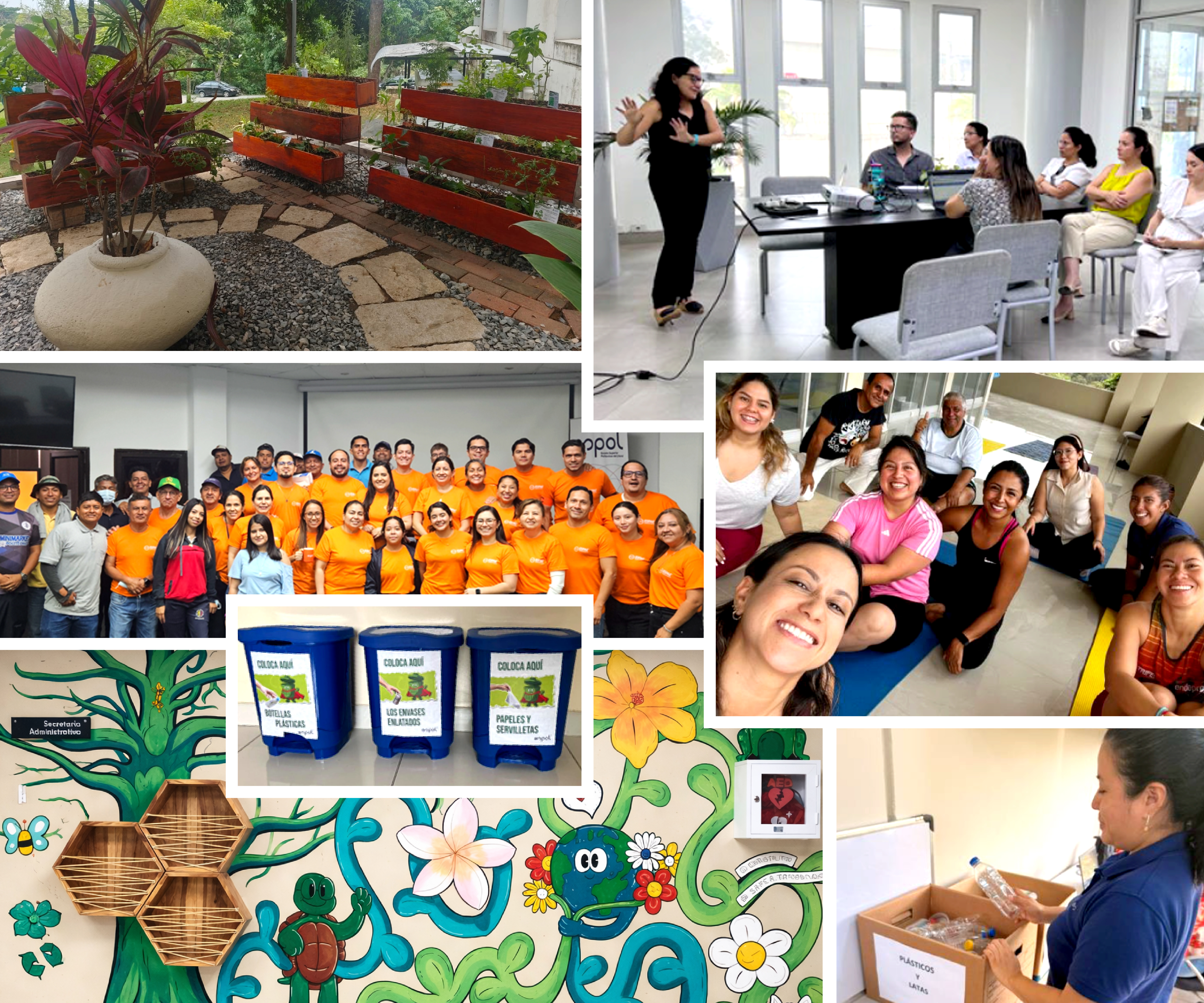 Personal de charlas de sensibilización