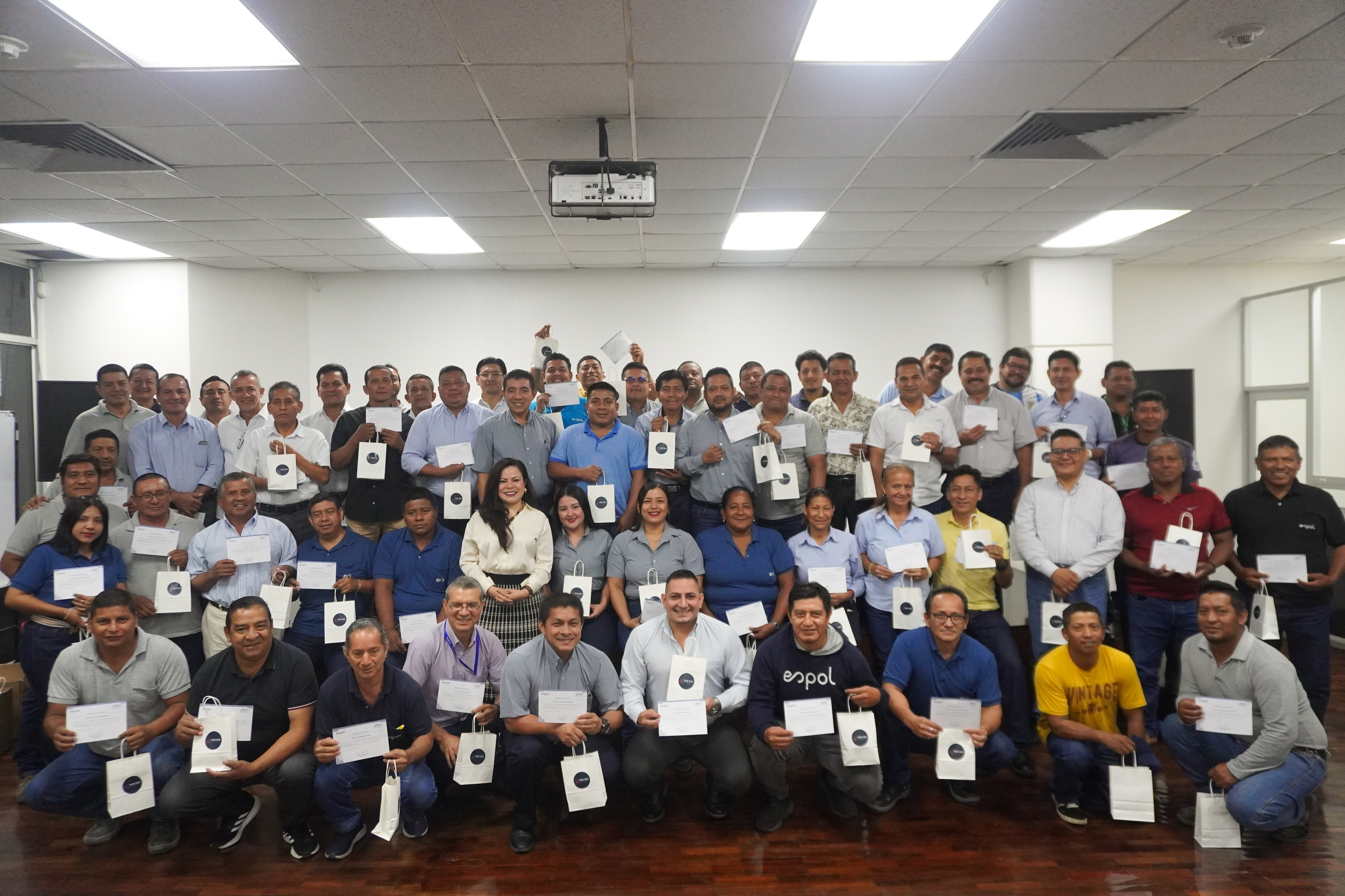 Personal de charlas de sensibilización